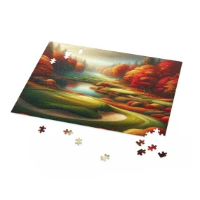 FALL Golf Puzzle (120, 252, 500-Piece)