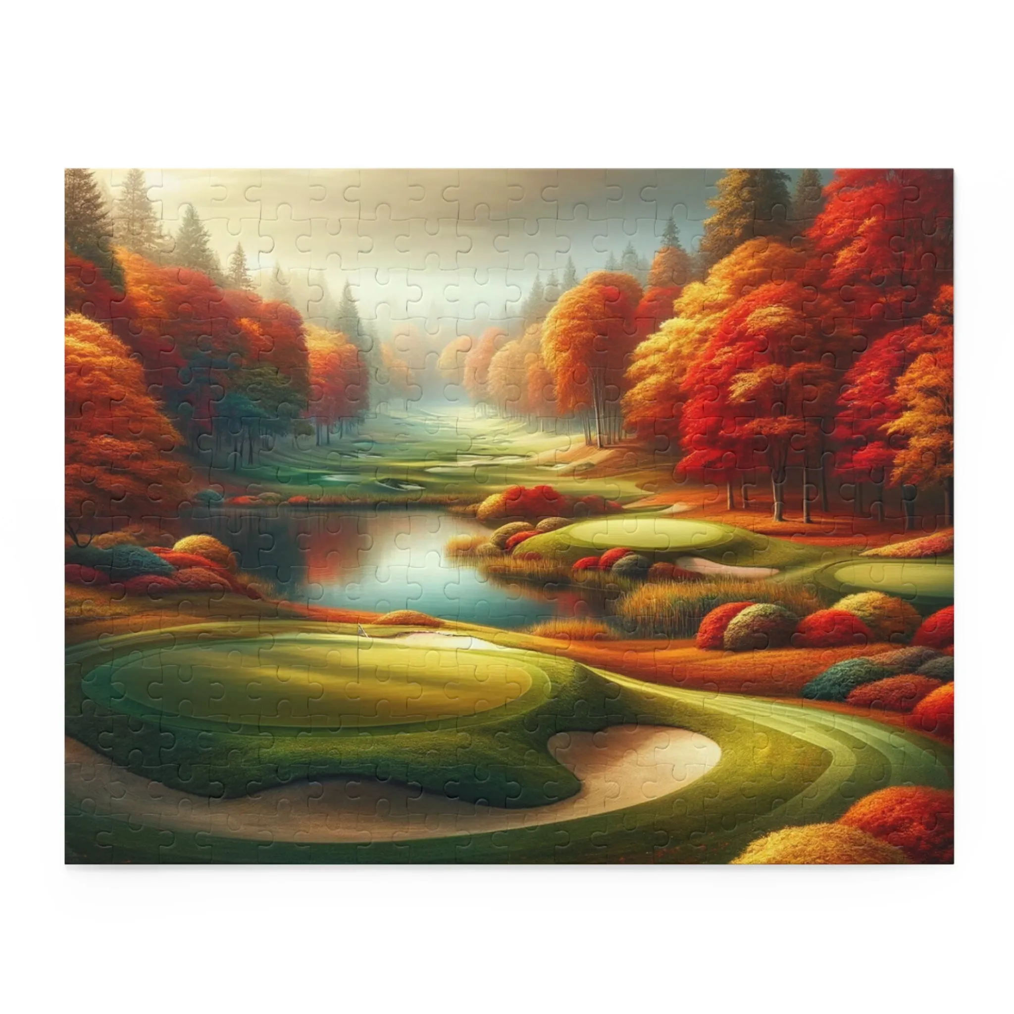 FALL Golf Puzzle (120, 252, 500-Piece)