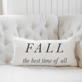 Fall, The Best Time Lumbar Pillow