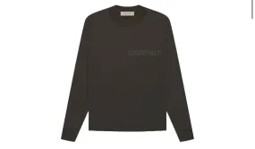 Fear of God Essentials L/S T-shirt Off Black