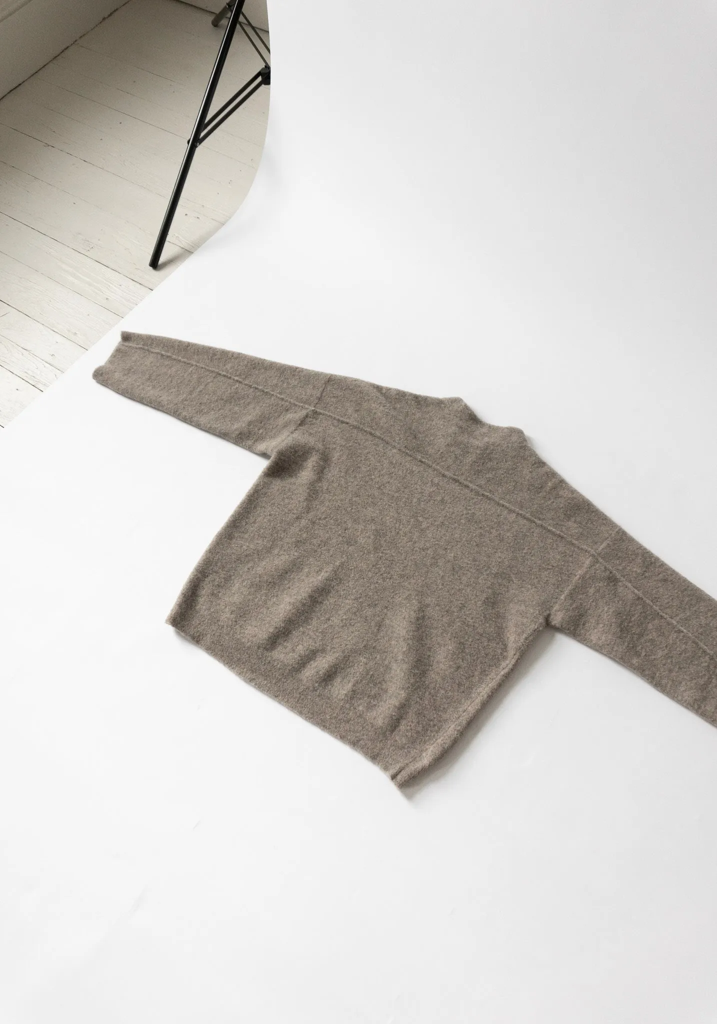 Fleece Crewneck in Moth