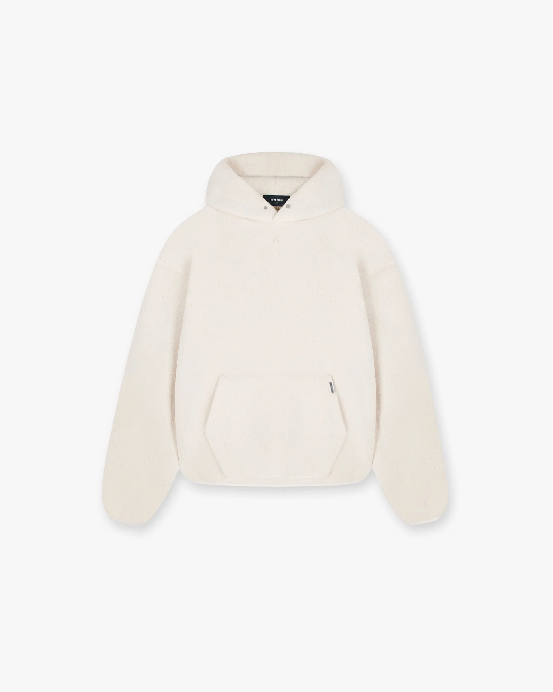 Fleece Oversized Hoodie - Papyrus