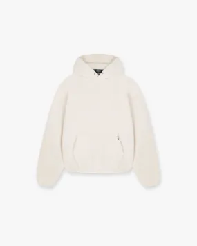 Fleece Oversized Hoodie - Papyrus