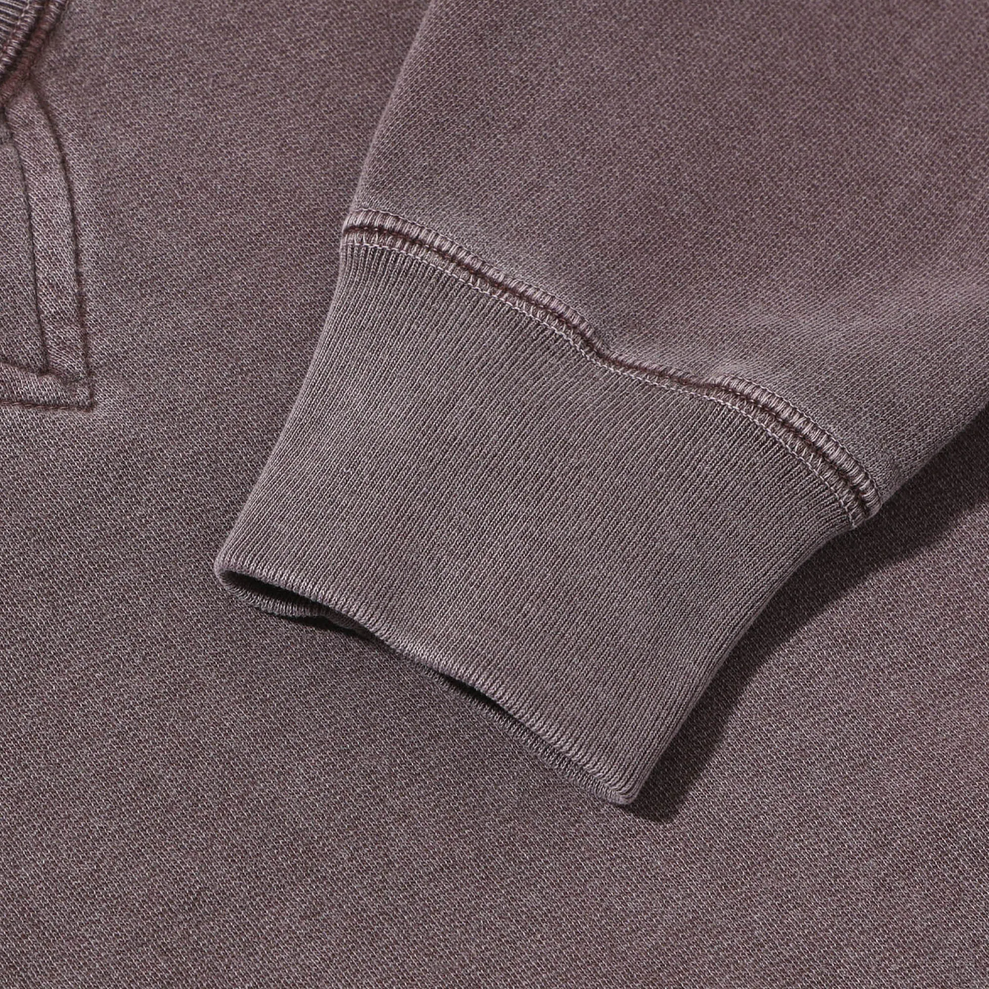 Fleece Sweatshirt - Burgundy Sand