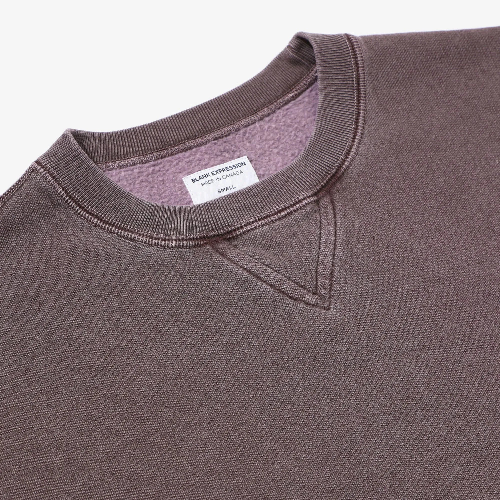 Fleece Sweatshirt - Burgundy Sand