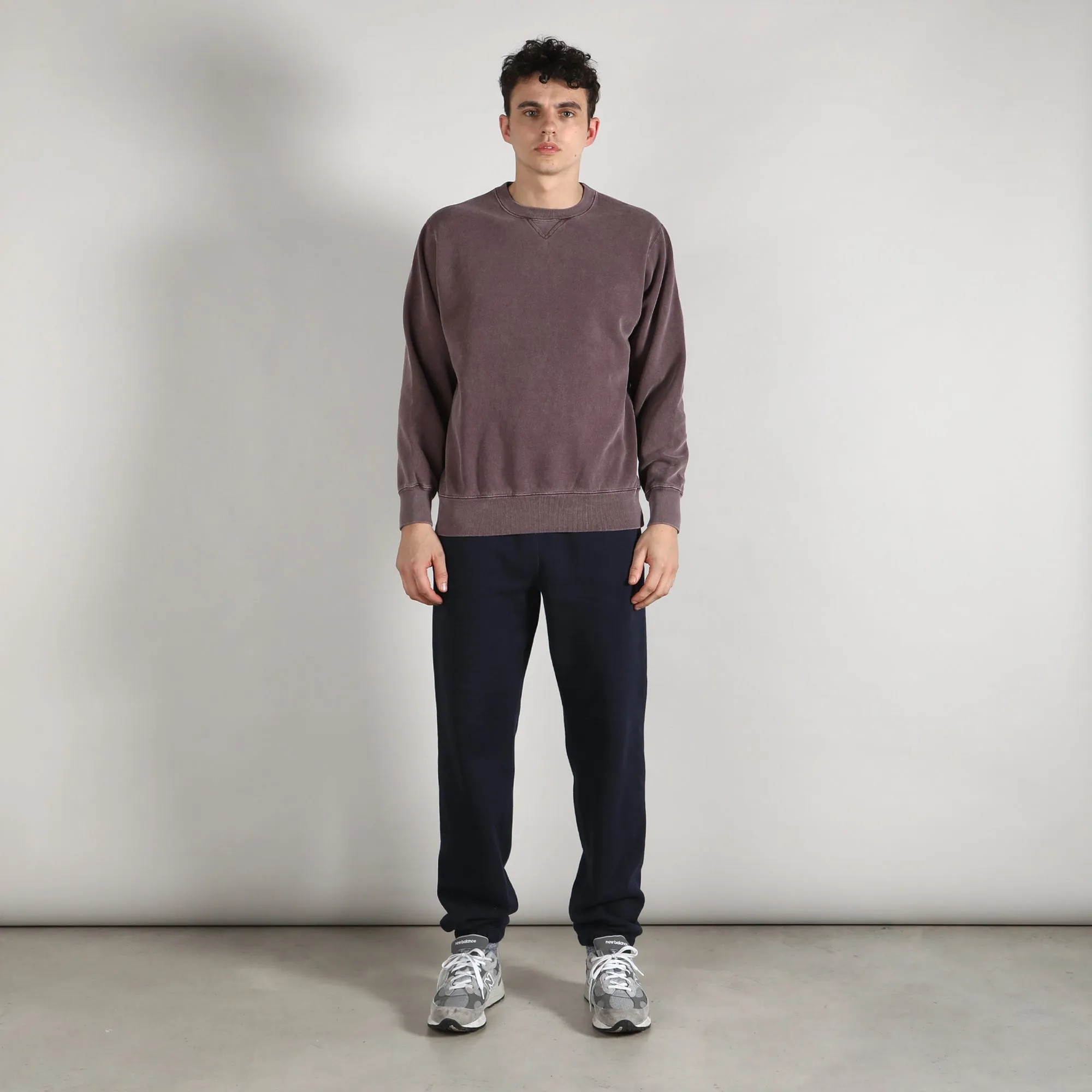 Fleece Sweatshirt - Burgundy Sand