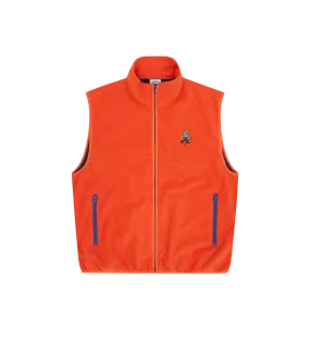 FLEECE VEST - ORANGE