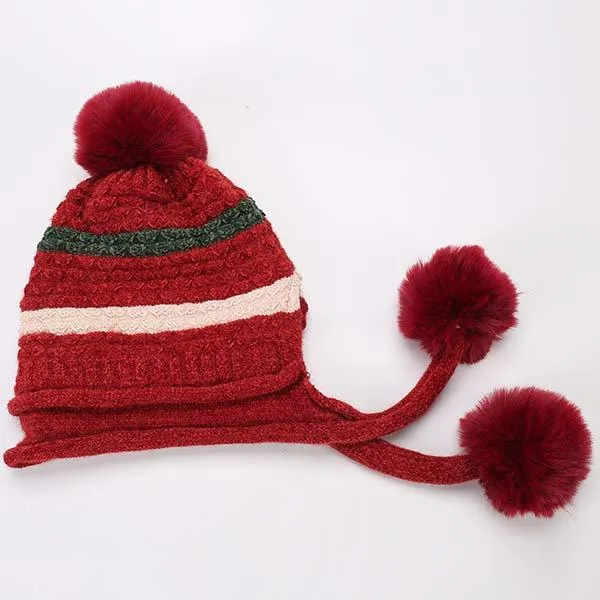 Fleece Warm Knitted Hat 96263689C