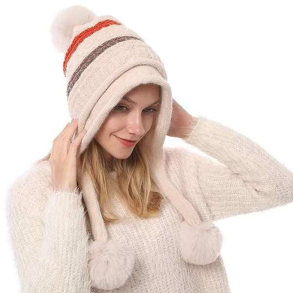 Fleece Warm Knitted Hat 96263689C