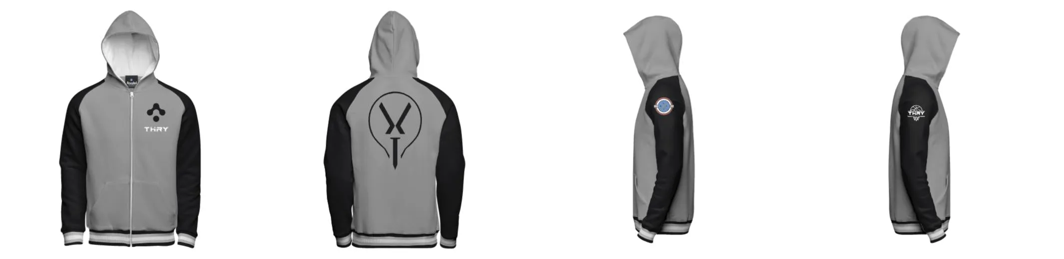 Fleece Zip Up Hoodie