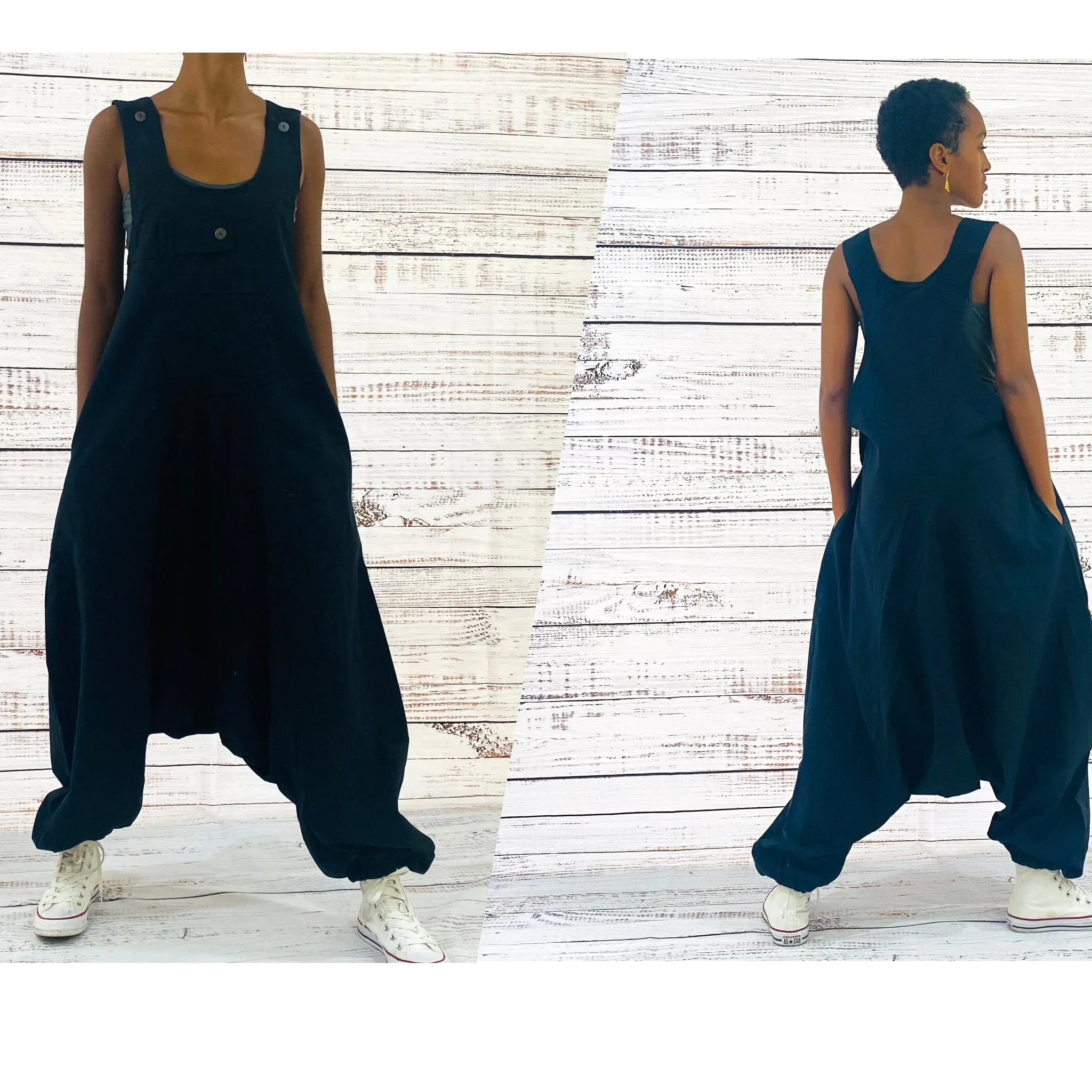 Harem Cotton Jumpsuits