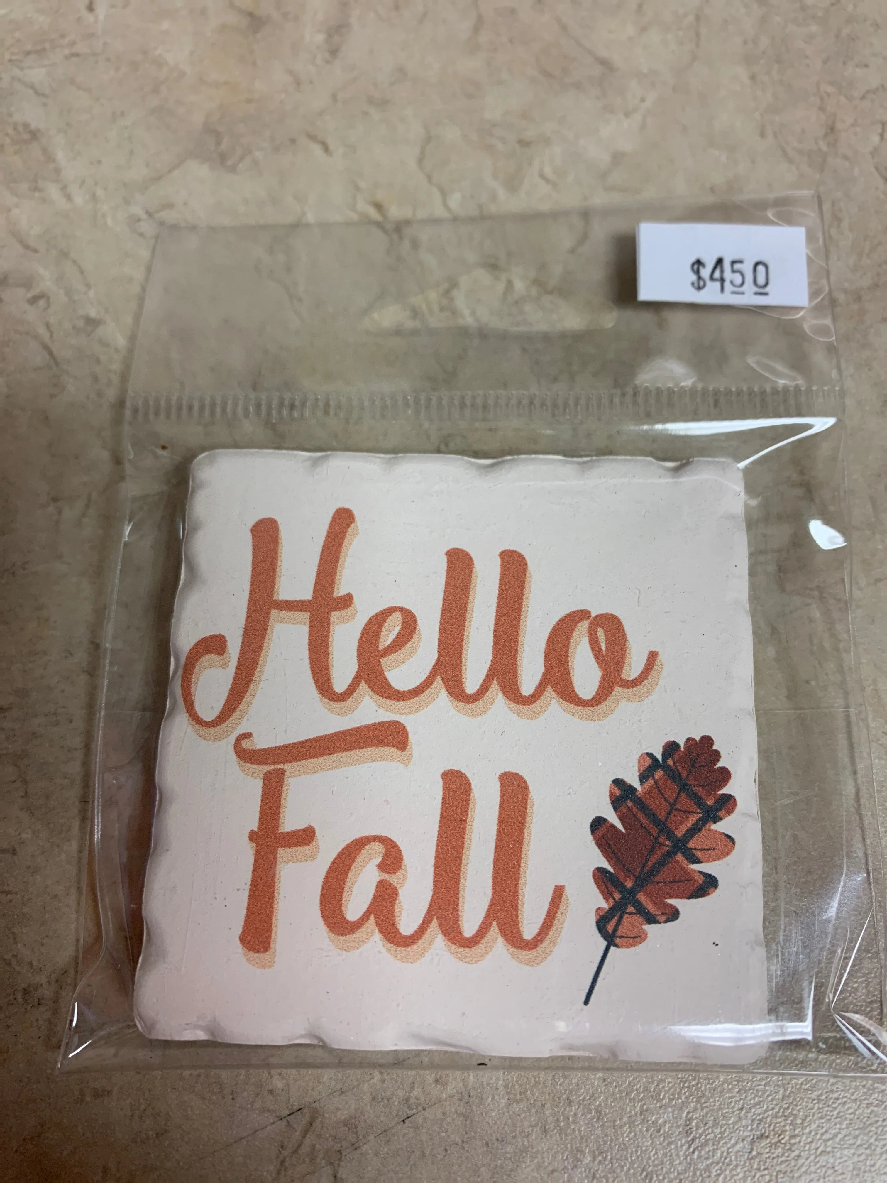 Hello Fall Magnet