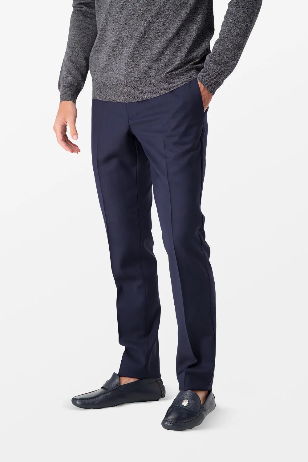 Incotex Navy Classic Trousers