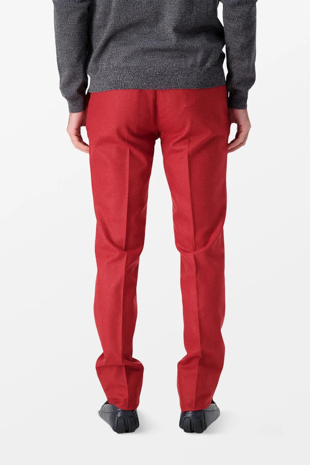 Incotex Red Classic Trousers