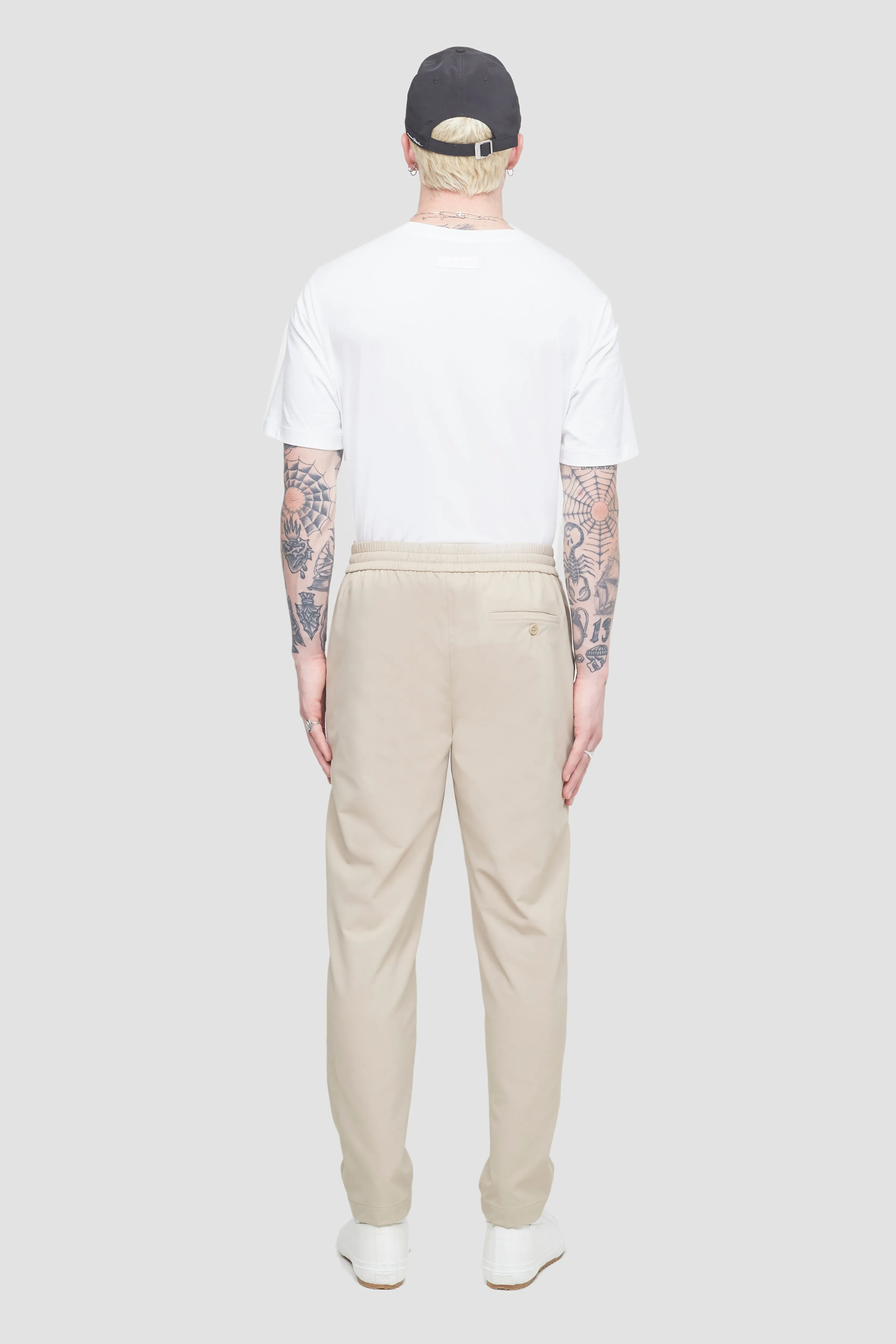 Kickin It Drawstring Straight-Leg Trousers