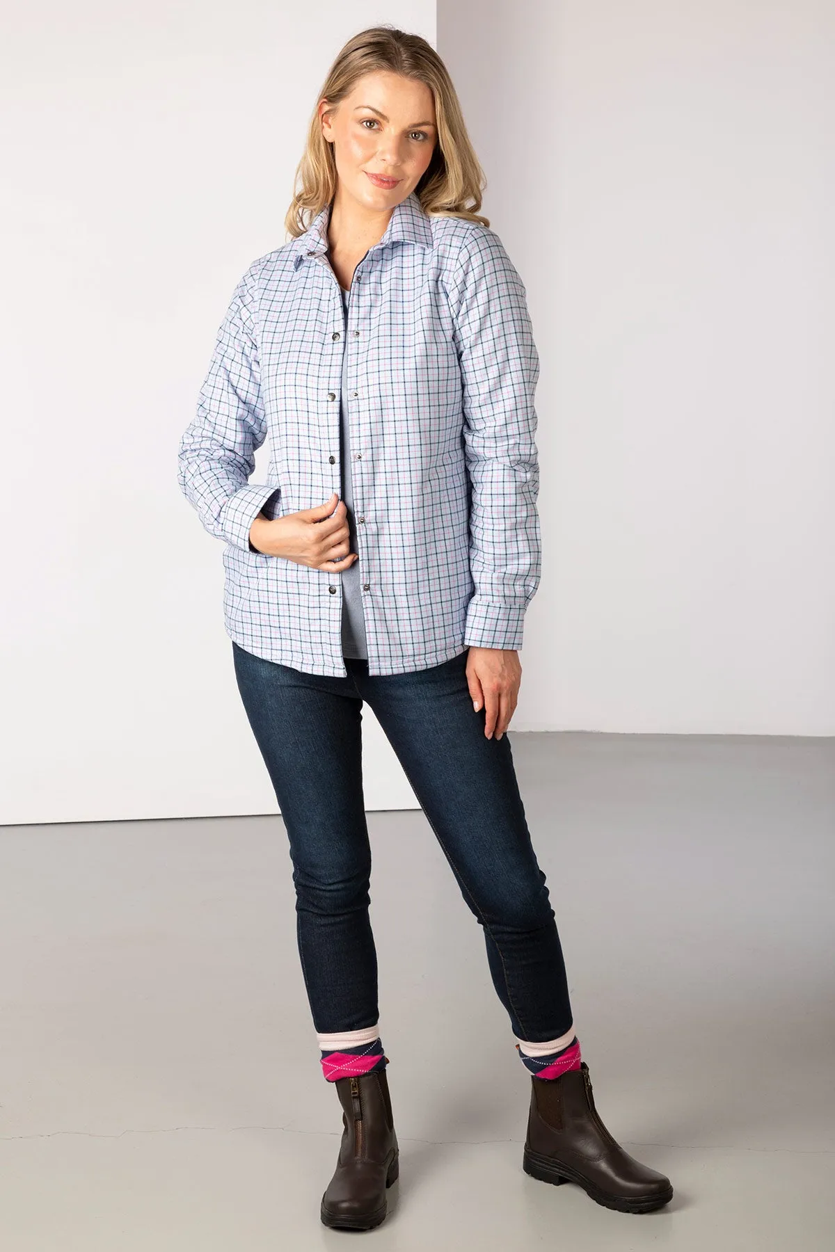 Ladies Fleece Lined Shirt - Hannah