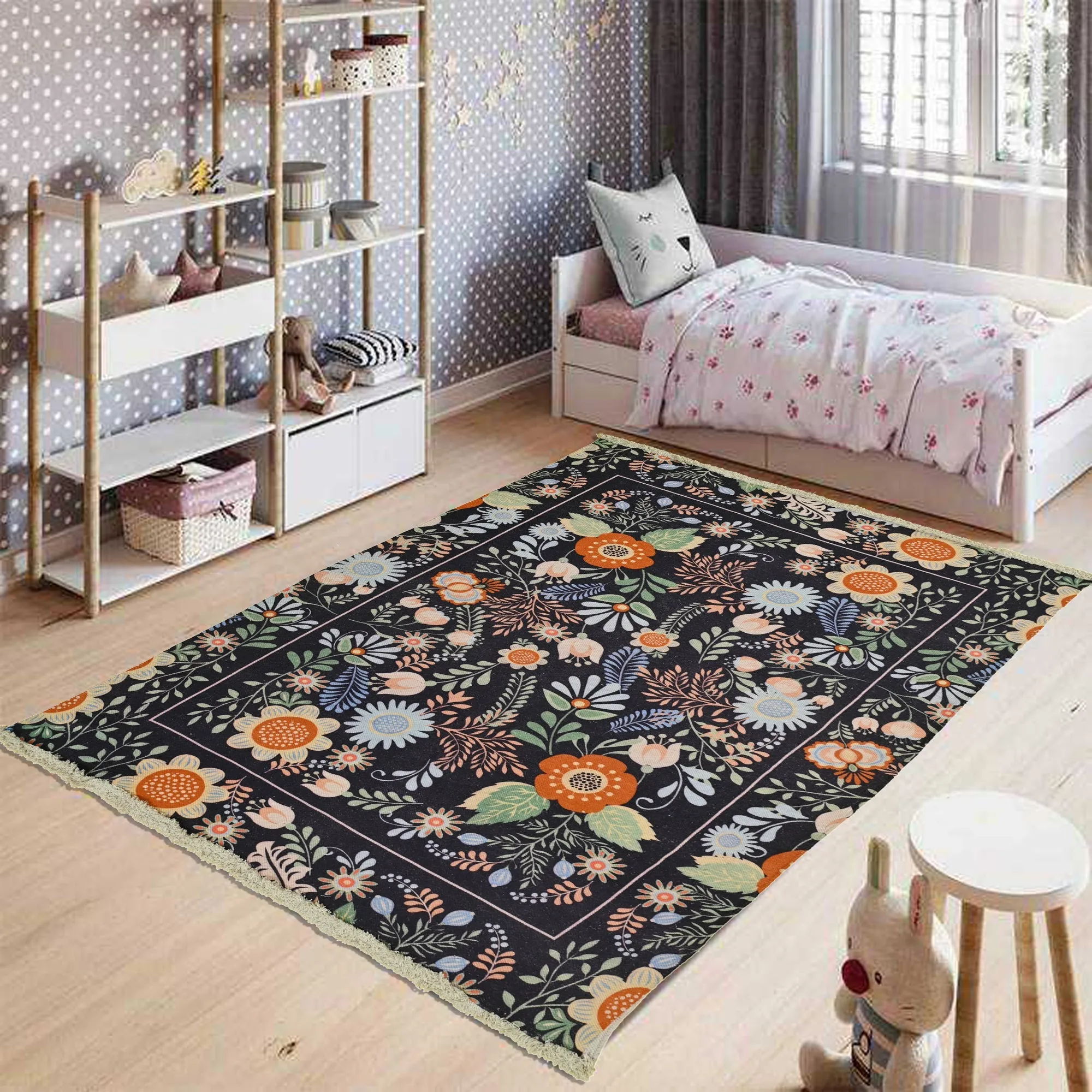 LASER - PRINTED COTTON RUG