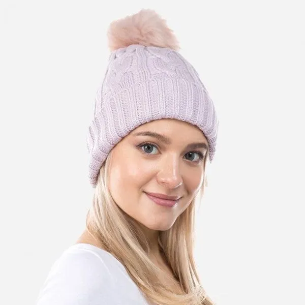 Lilac Winter Beanie