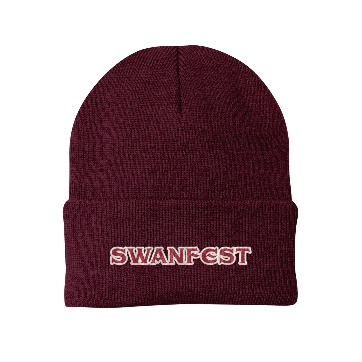 Logo Maroon Winter Beanie