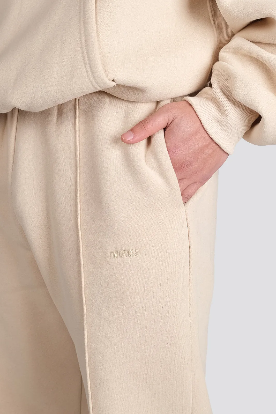 Lunge Fleece Jogger - Cream