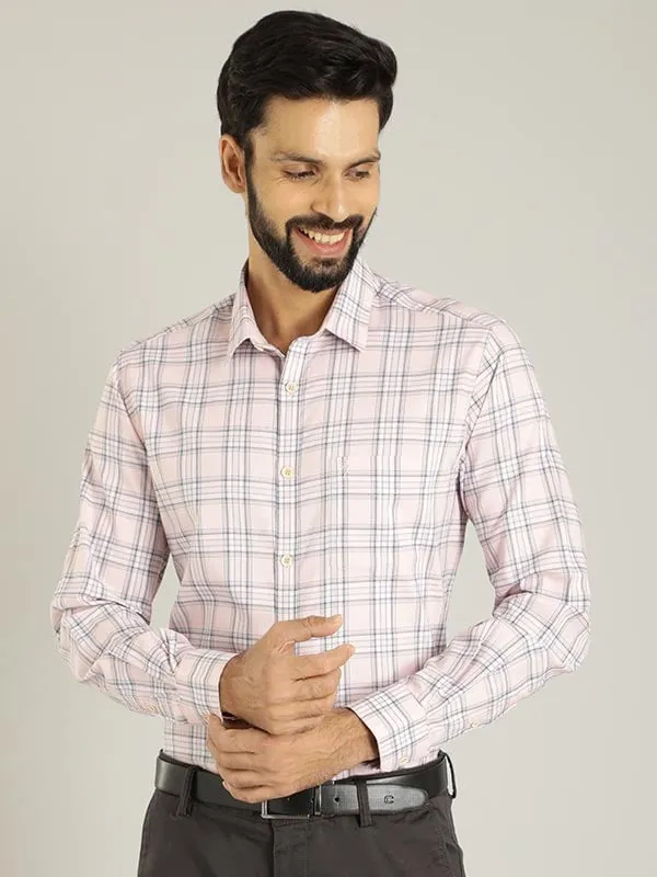 Men Checked Full Sleeve Cotton Shirt