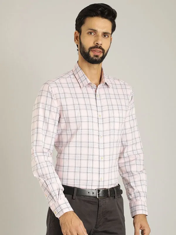 Men Checked Full Sleeve Cotton Shirt