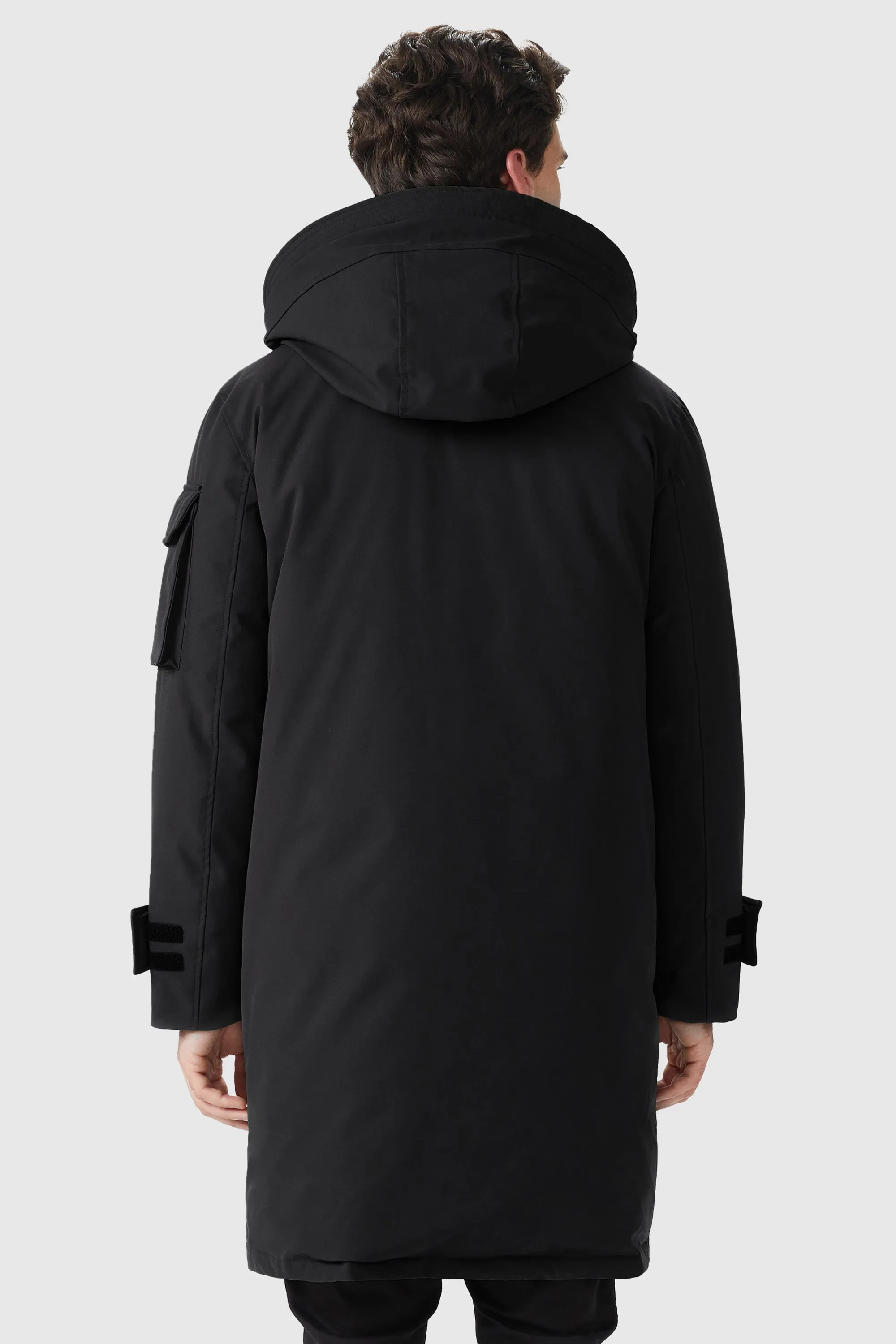 Multi-Pockets Warm Hooded Parka