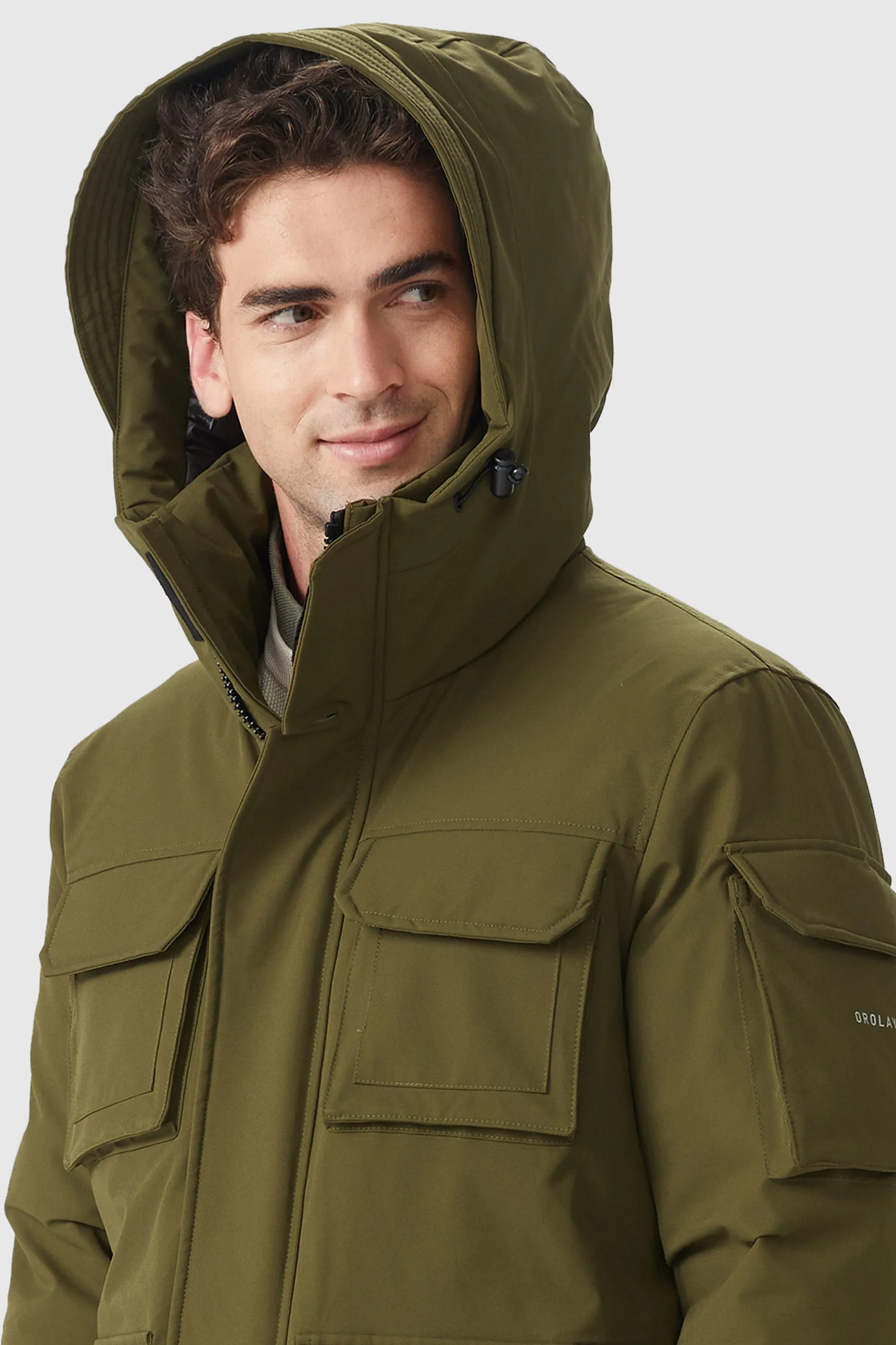 Multi-Pockets Warm Hooded Parka