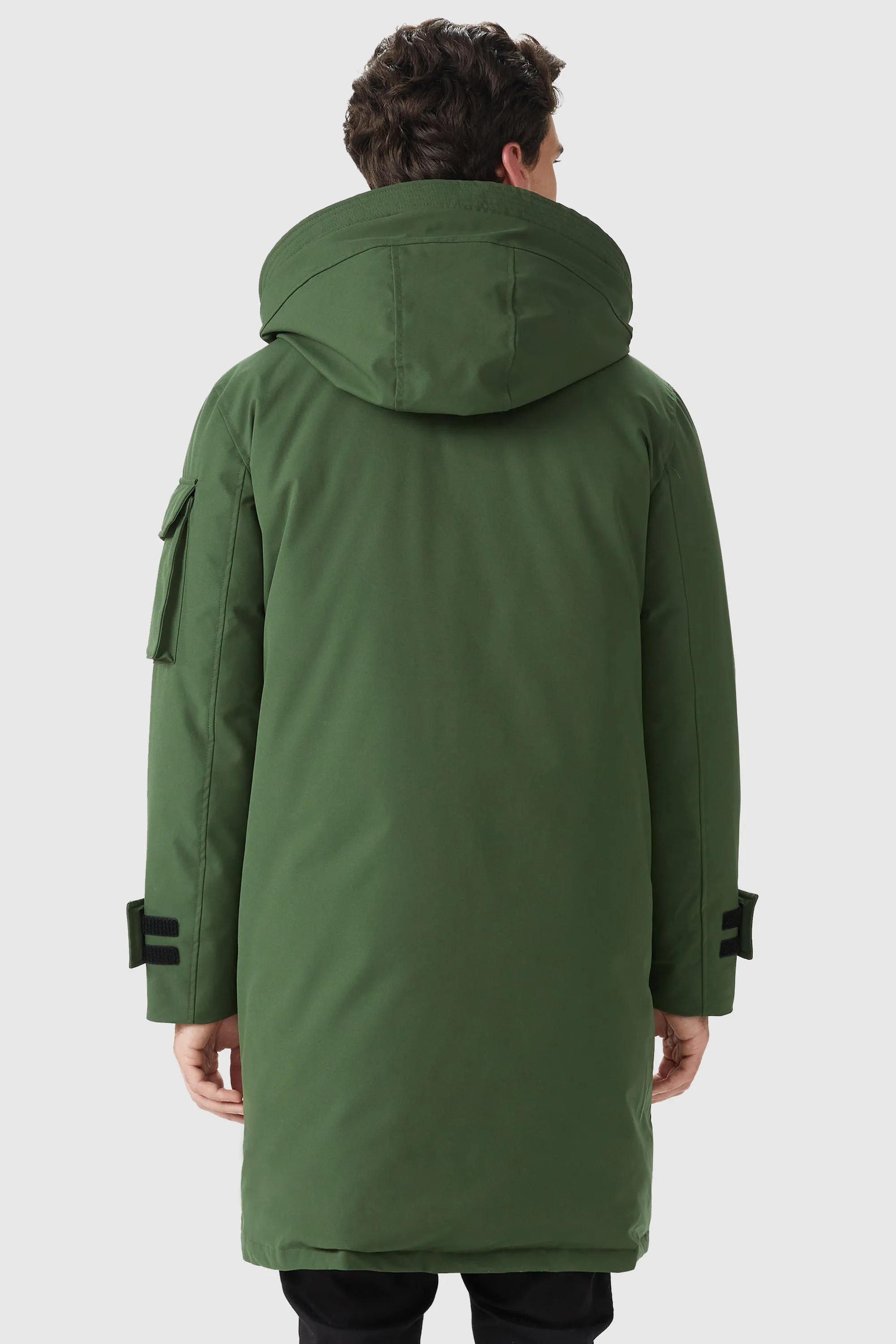 Multi-Pockets Warm Hooded Parka