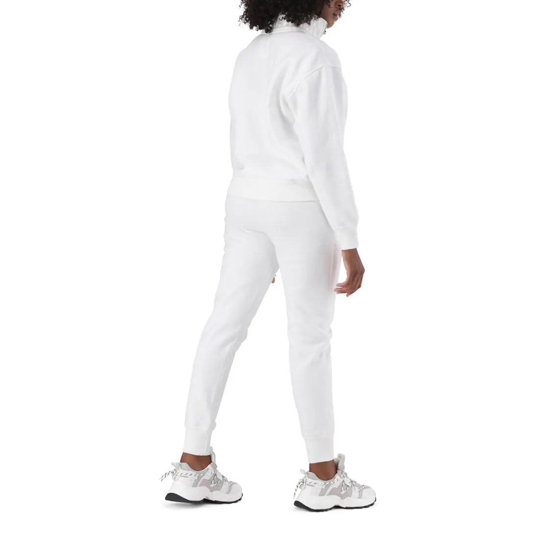 NAOMI WHITE FLEECE JOGGER