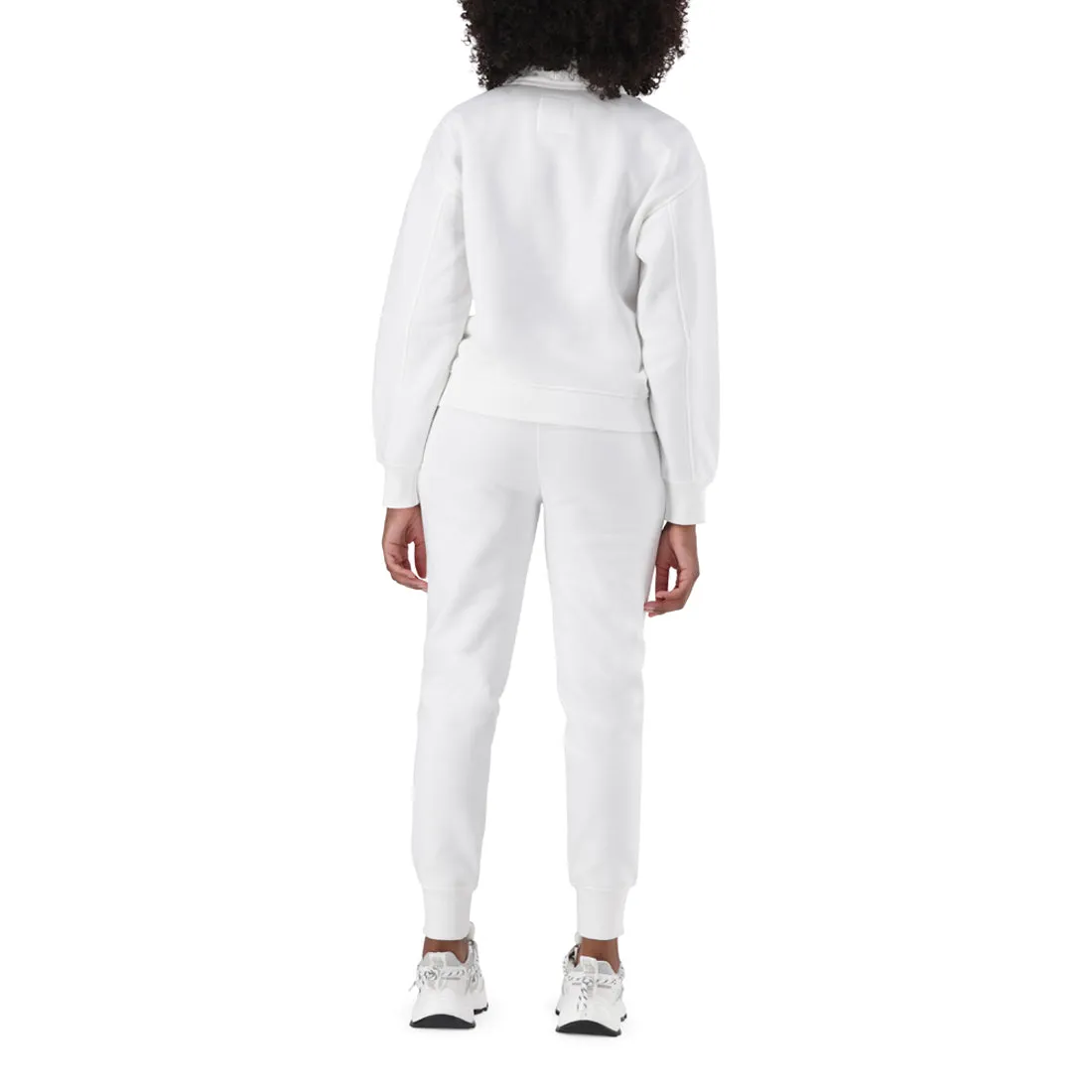 NAOMI WHITE FLEECE JOGGER