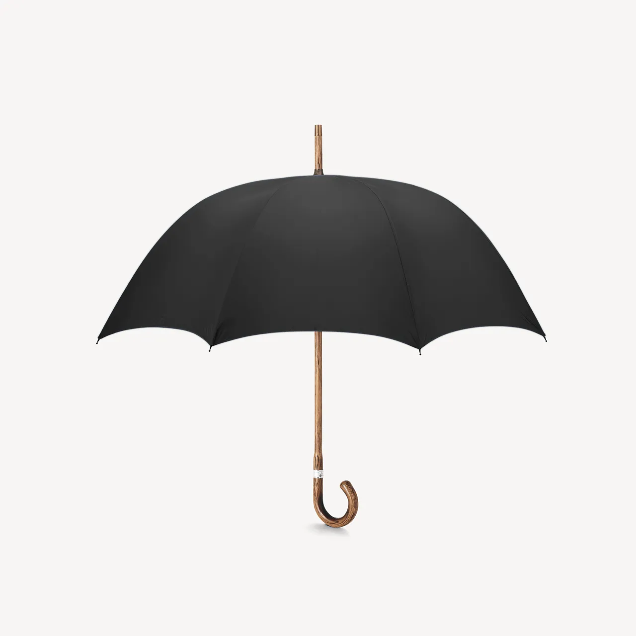 Oak Umbrella for Men - Black