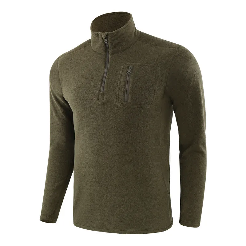 Outdoor Warm Fleece Men's T-shirt