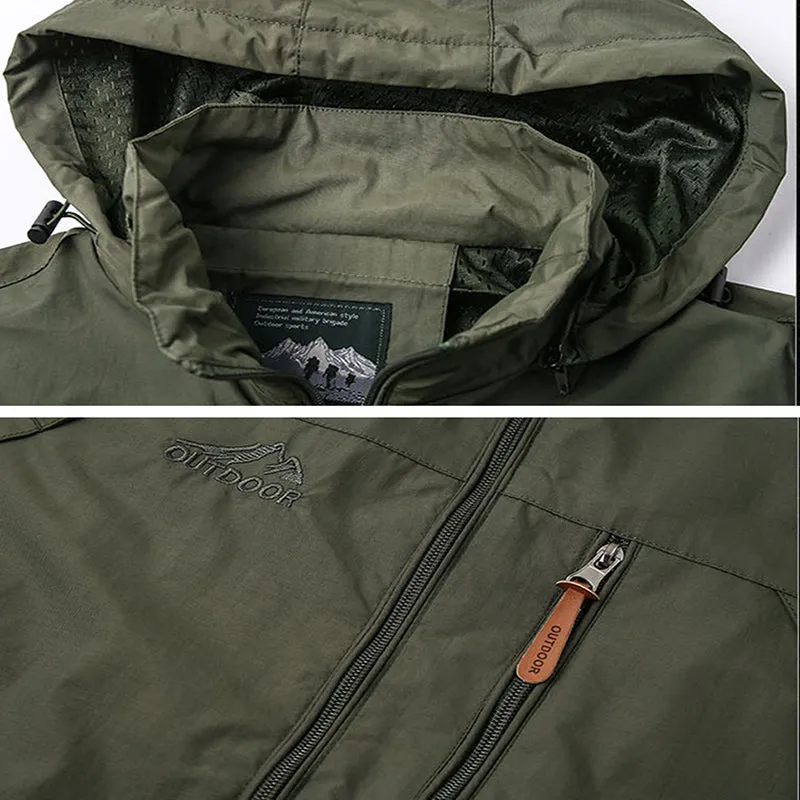 Outdoor Windproof Mountaineering Men Jacket