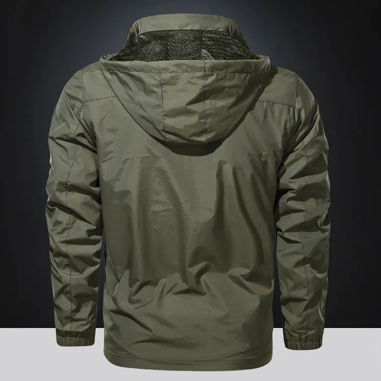 Outdoor Windproof Mountaineering Men Jacket