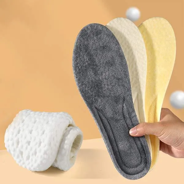 Plus Velvet Warm Antibacterial Deodorant Breathable Sweat-Absorbing Insole 38217284C