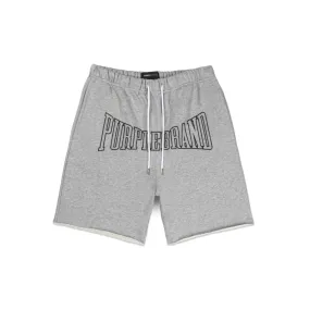 Purple Brand Fleece Sweatshorts Grey