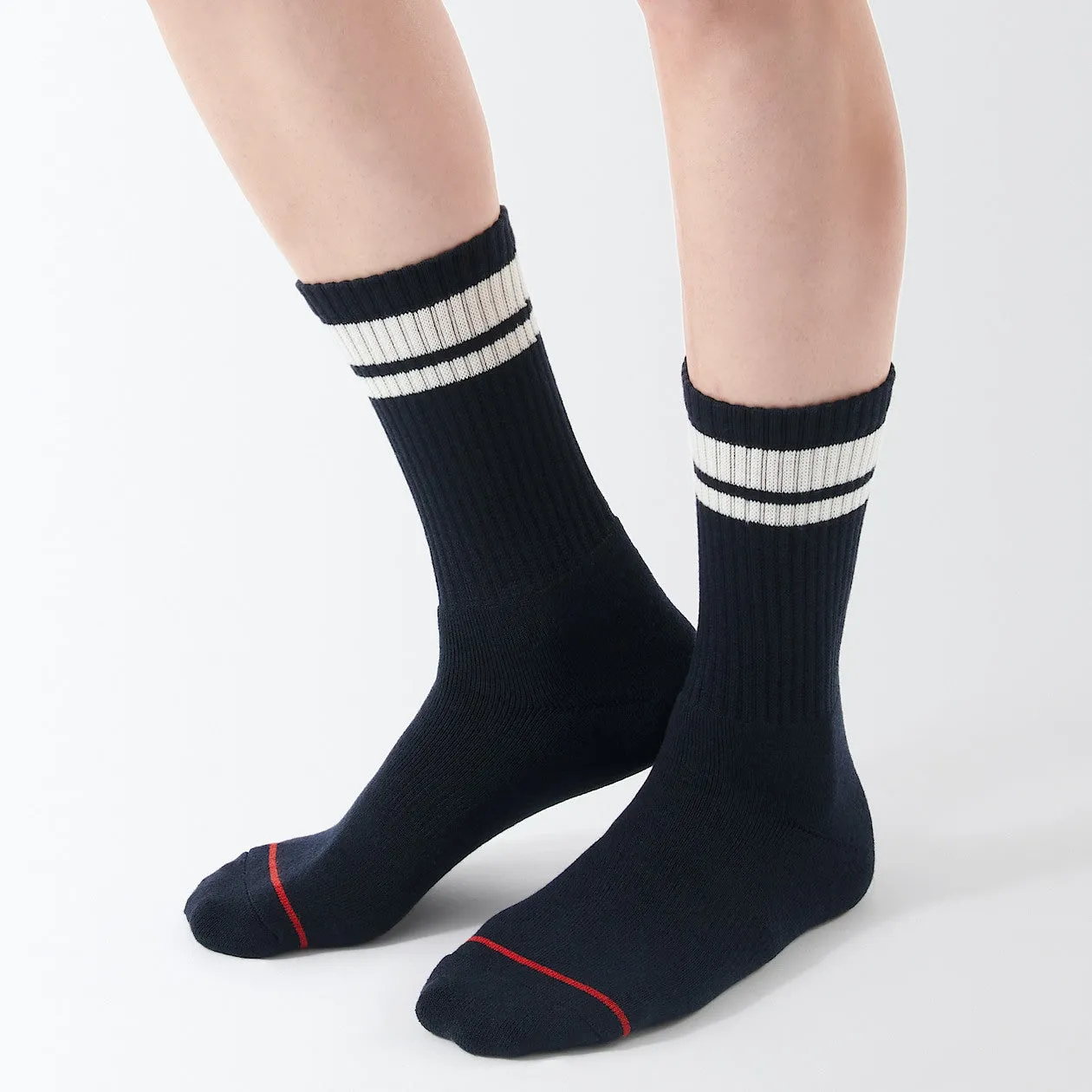 Right Angle Warm Wool & Cotton Blend Socks - Pattern