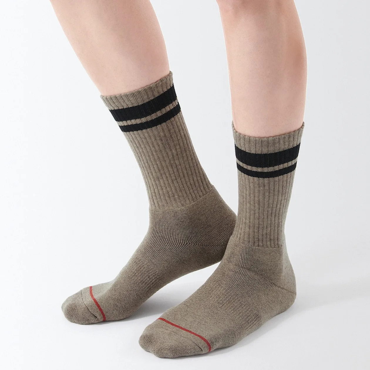 Right Angle Warm Wool & Cotton Blend Socks - Pattern