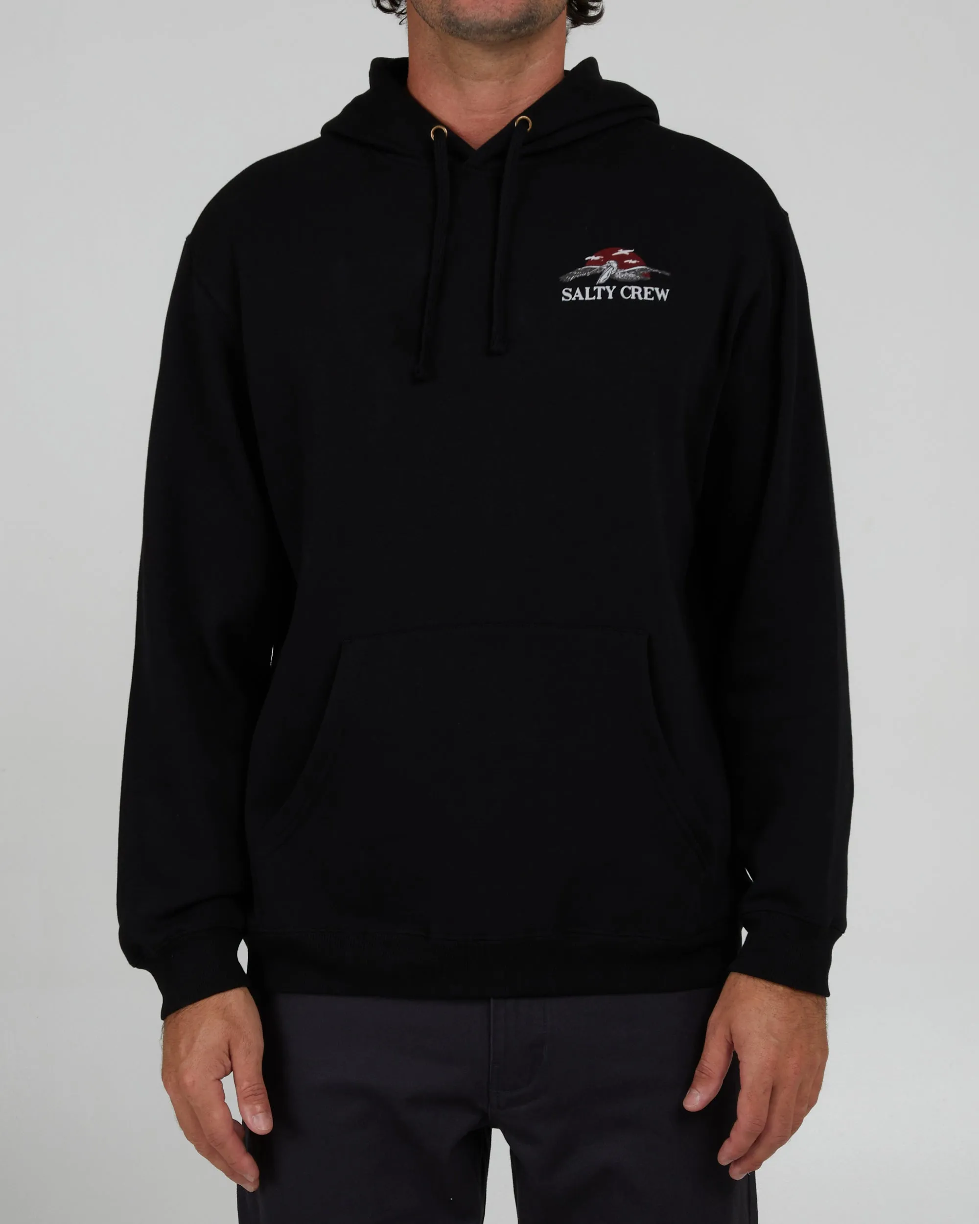 Soarin Black Hood Fleece