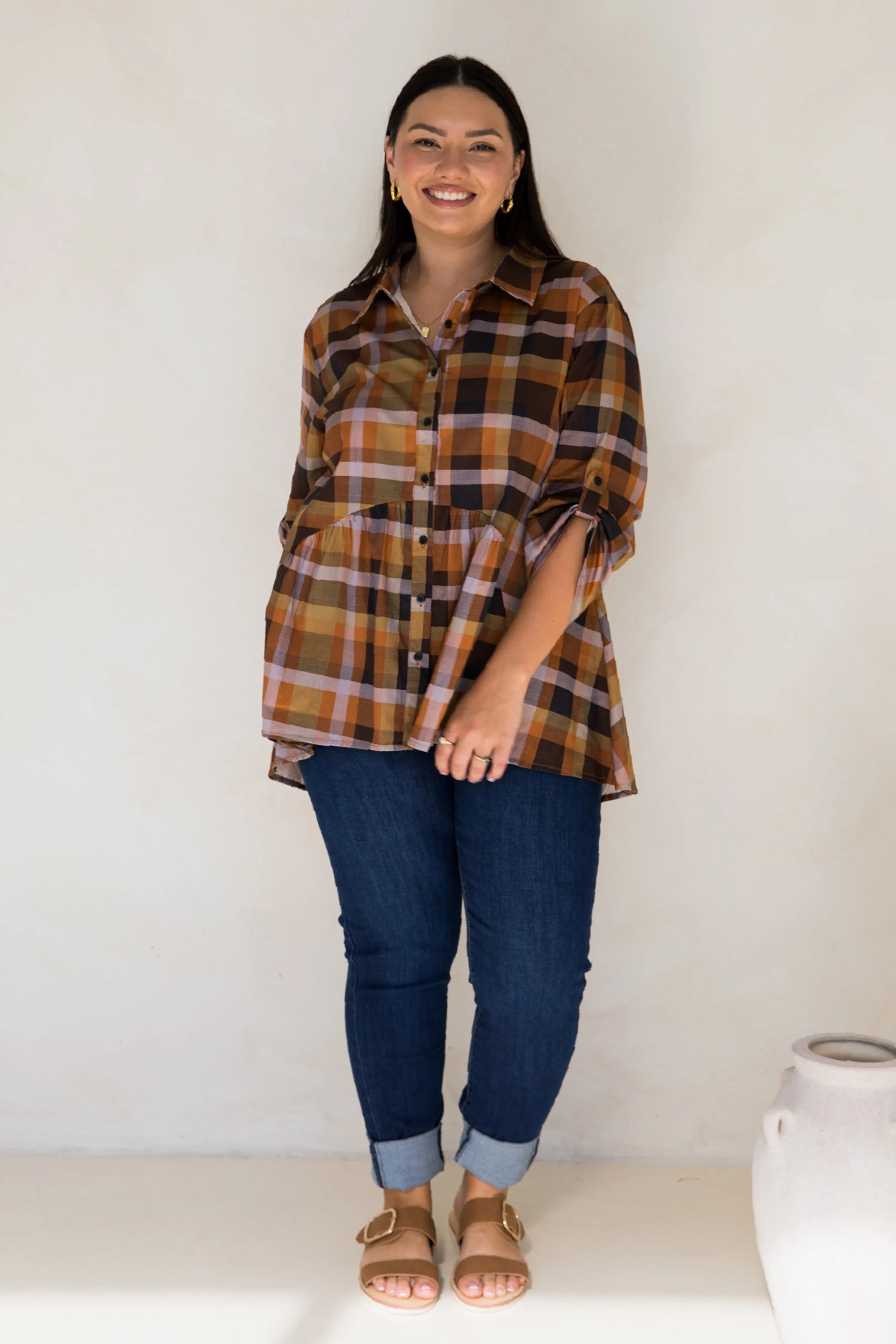 Soho Shirt in Fall Check