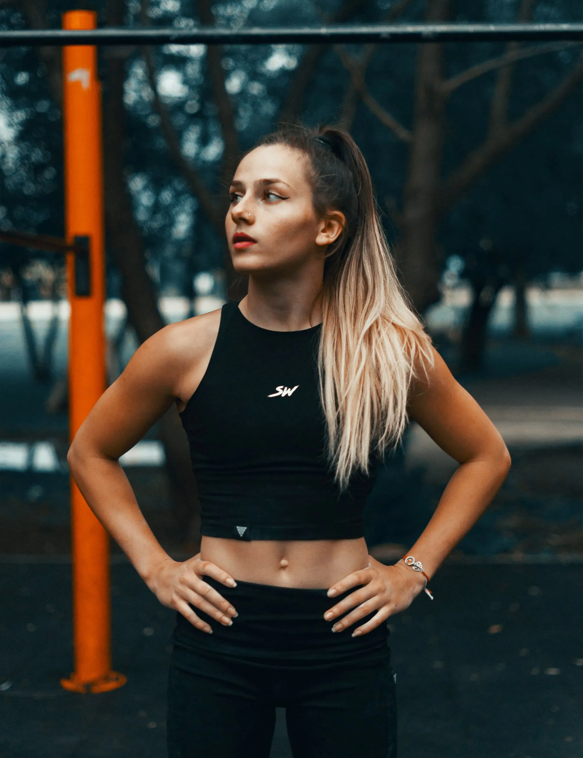 Street Workout Crop Top Women