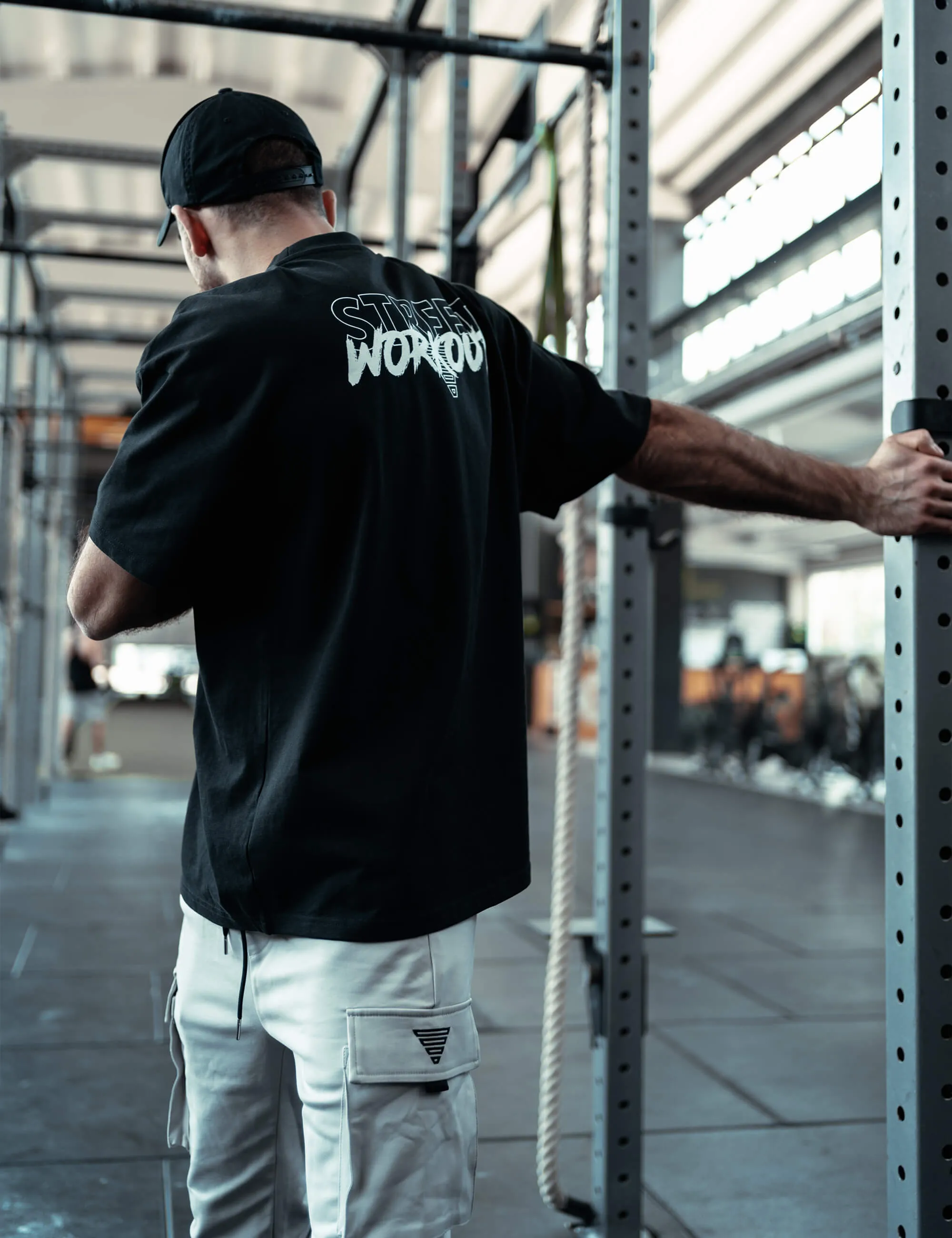 Street Workout Wide Shirt Men