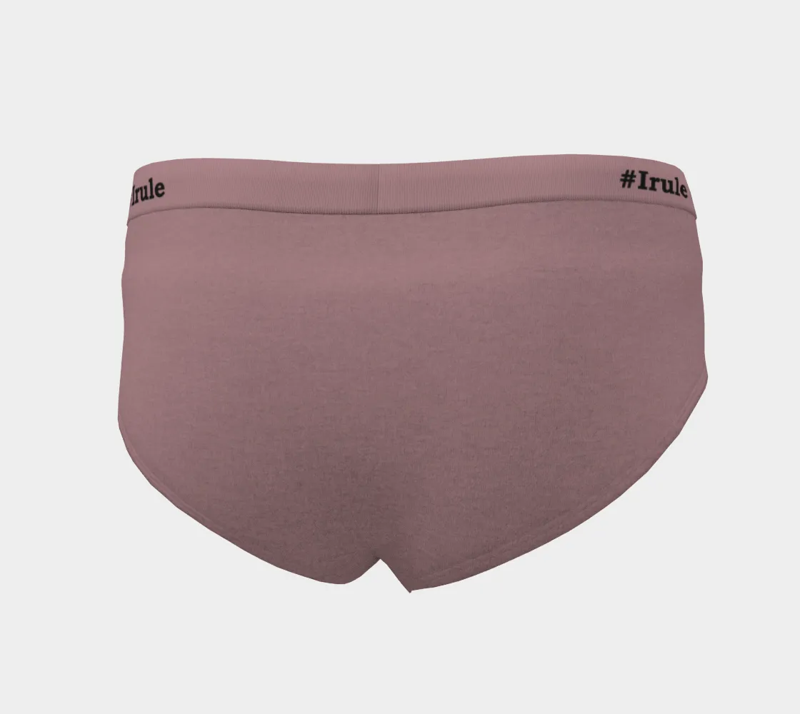 TheeGoddess Bowdown Irule Underwear (DUSTY ROSE)