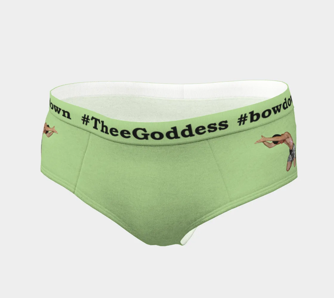 TheeGoddess Bowdown Irule Underwear (PALE GREEN)