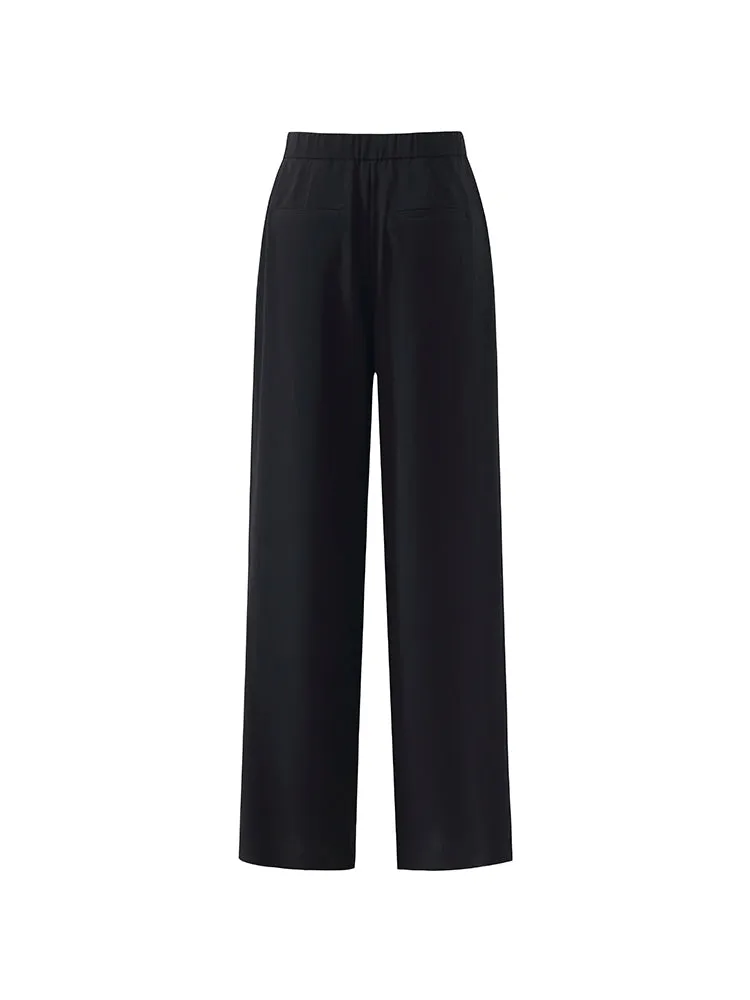 Triacetate Straight Women Pants