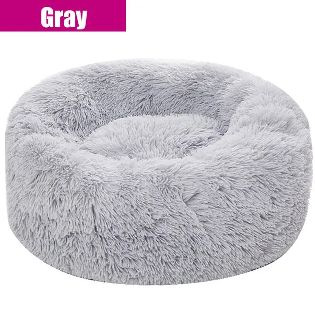 Washable Warm Fluffy Dog Bed