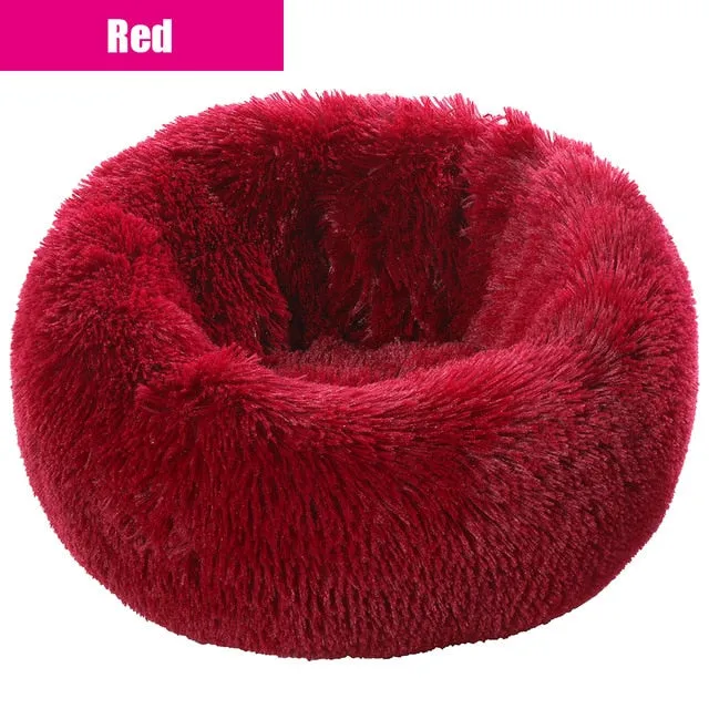 Washable Warm Fluffy Dog Bed