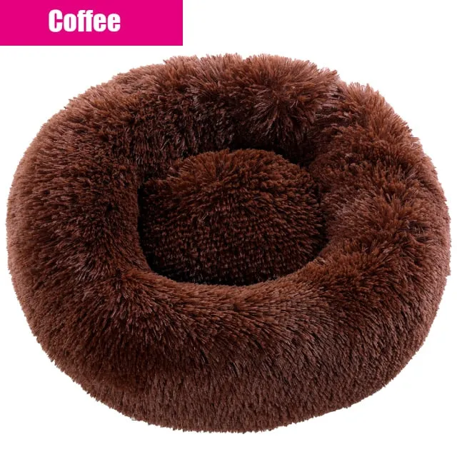 Washable Warm Fluffy Dog Bed