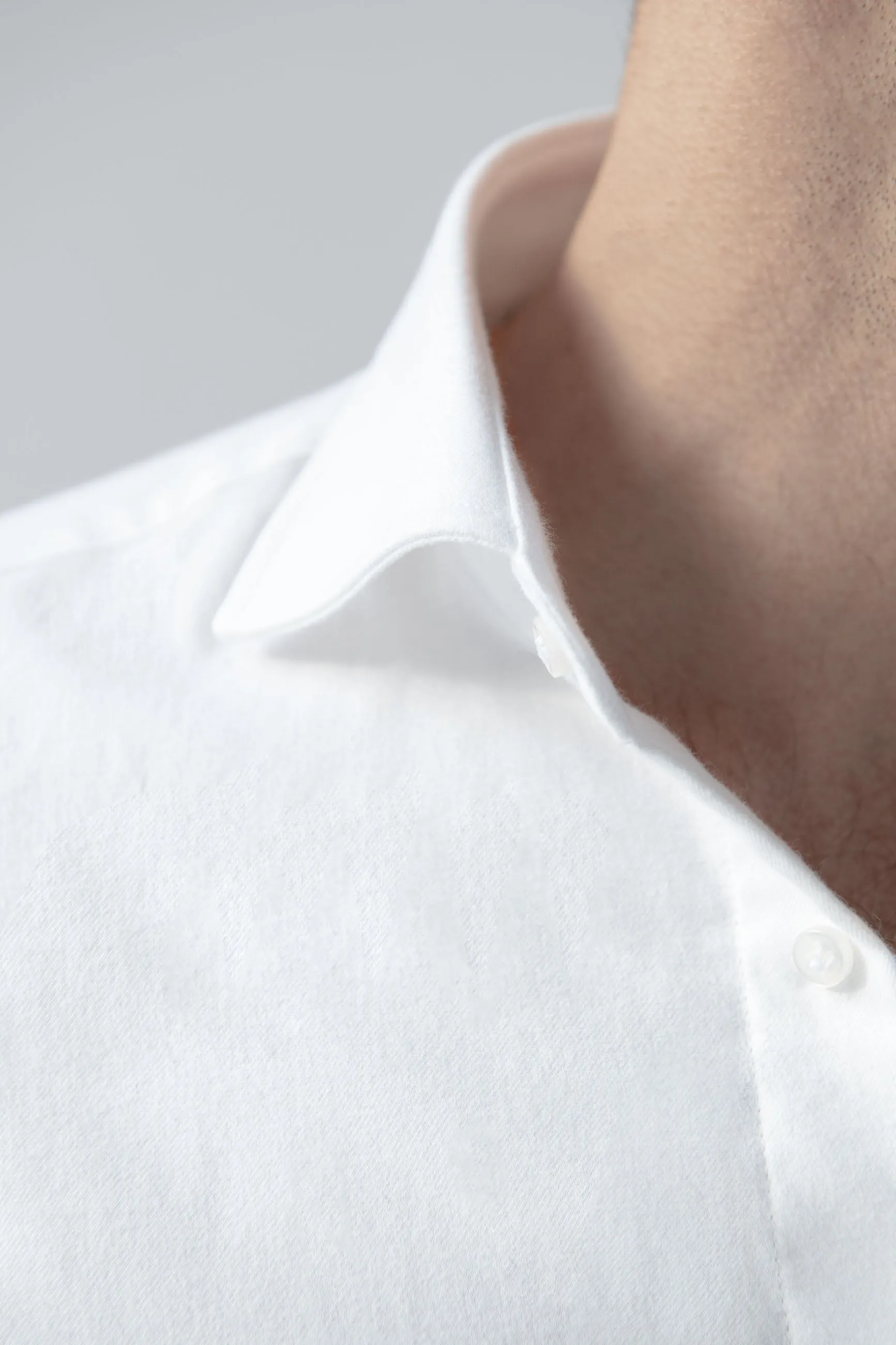 White warm touch shirt - Made In Italy